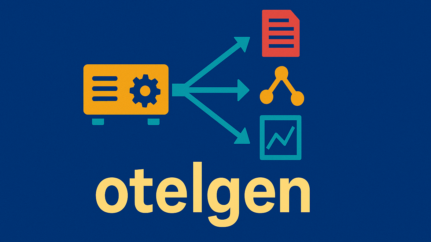 otelgen for generating OTel telemetry data