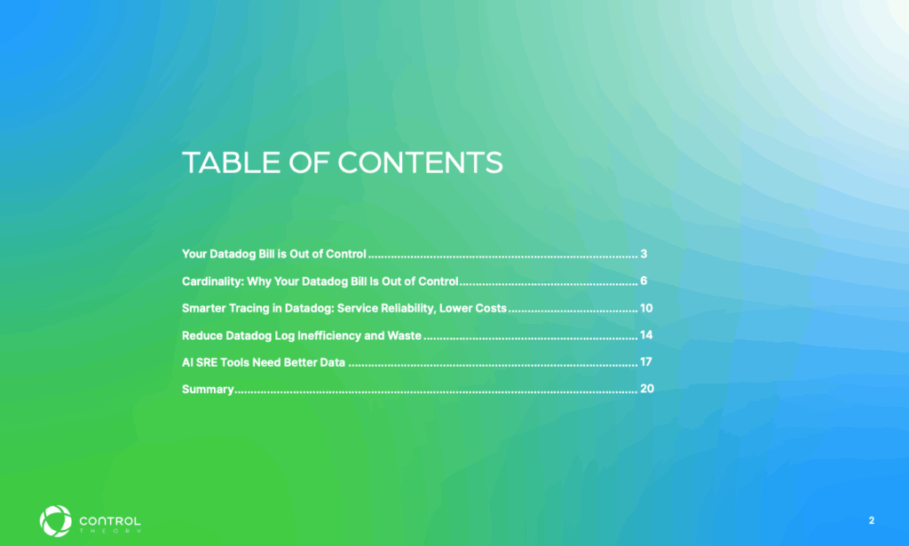 eBook TOC