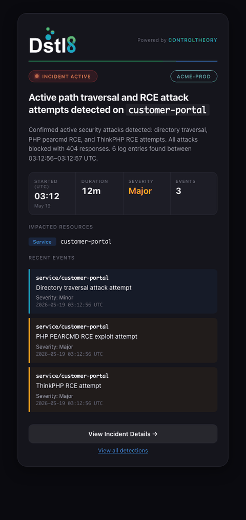 Dstl8 AI Code Debug Incidents