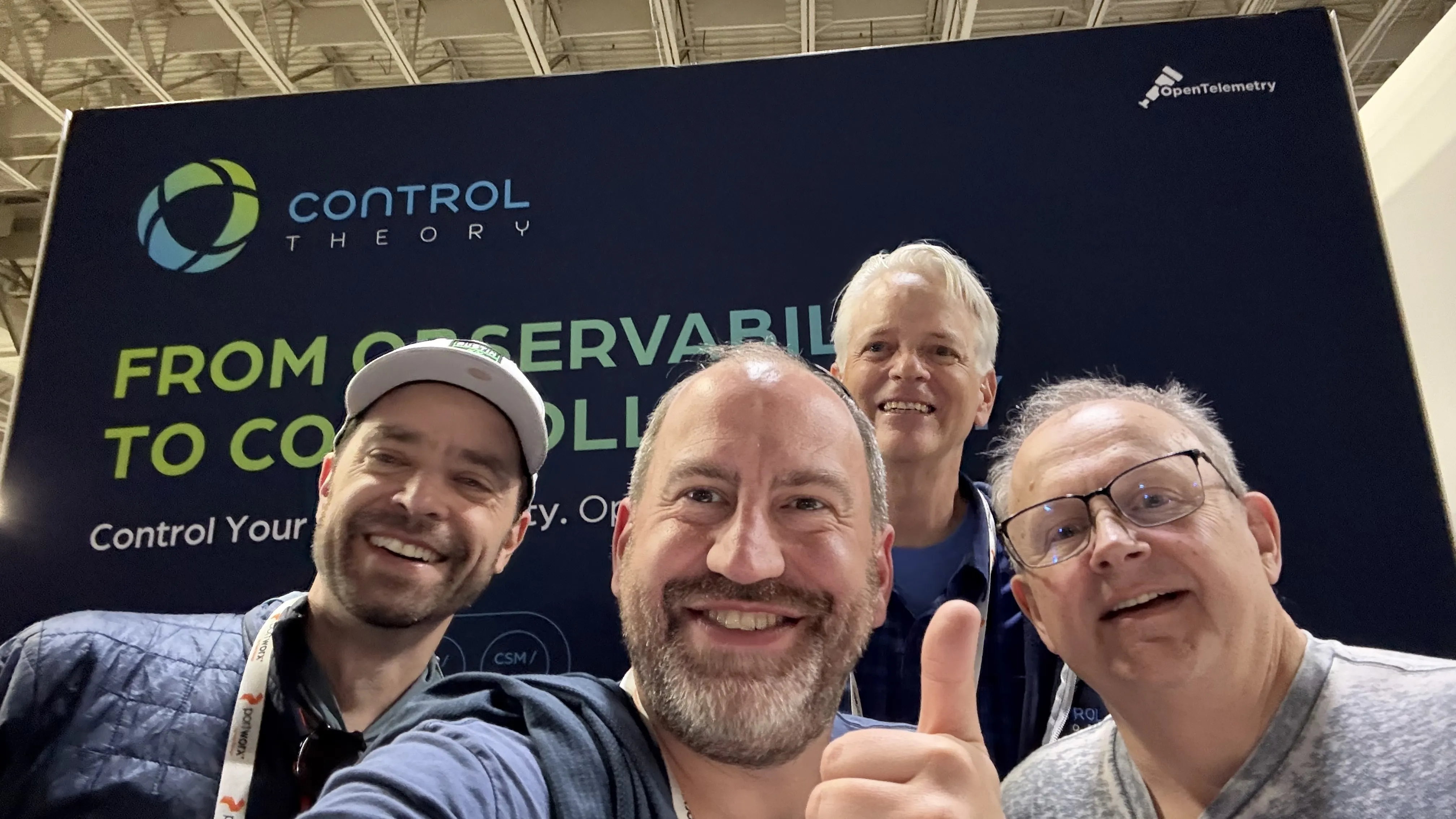 ControlTheory team at Kubecon