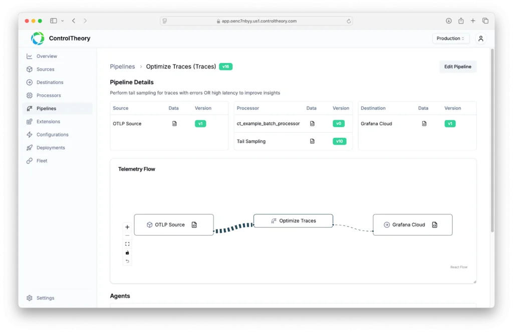 observability-insights-trace-optimization Trace optimization in the Observability Pipeline using ControlTheory.