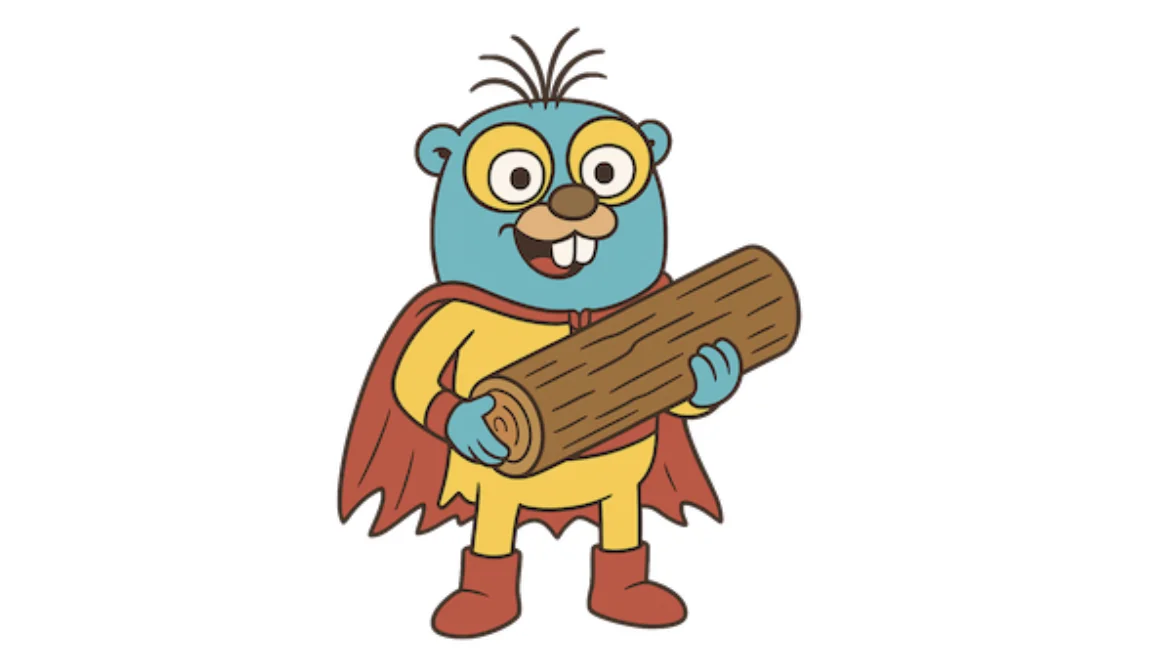 Image showing the Gonzo mascot for the Open Source Project